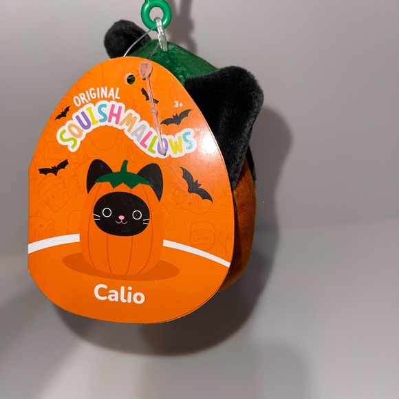 Squishmallows Calio the Pumpkin 8" and 3.5" Clip Halloween 2022 - Picture 13 of 13